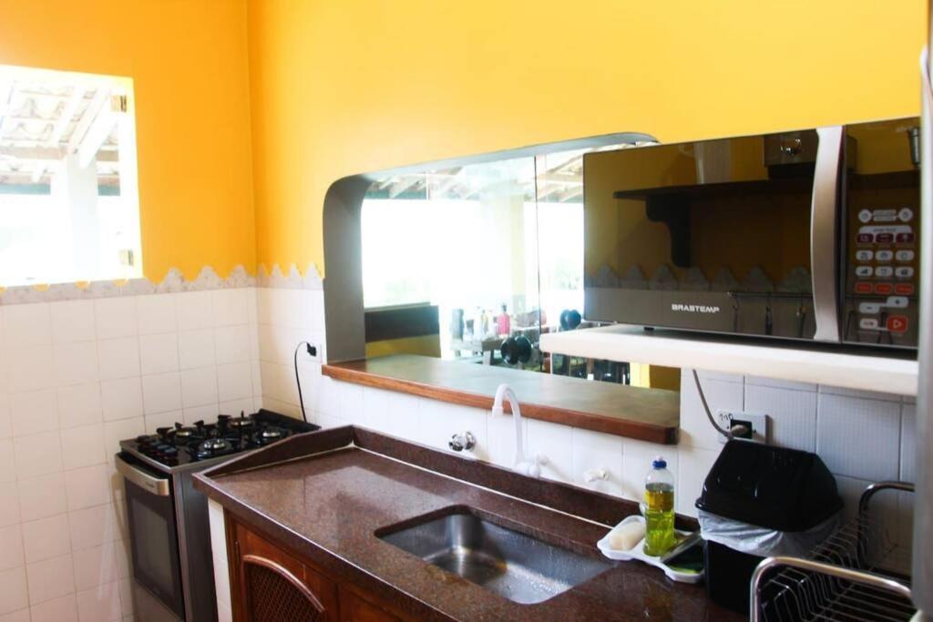 Villa Tavares - Casa Com Piscina Na Praia Da Lagoinha อูบาตูบา ภายนอก รูปภาพ